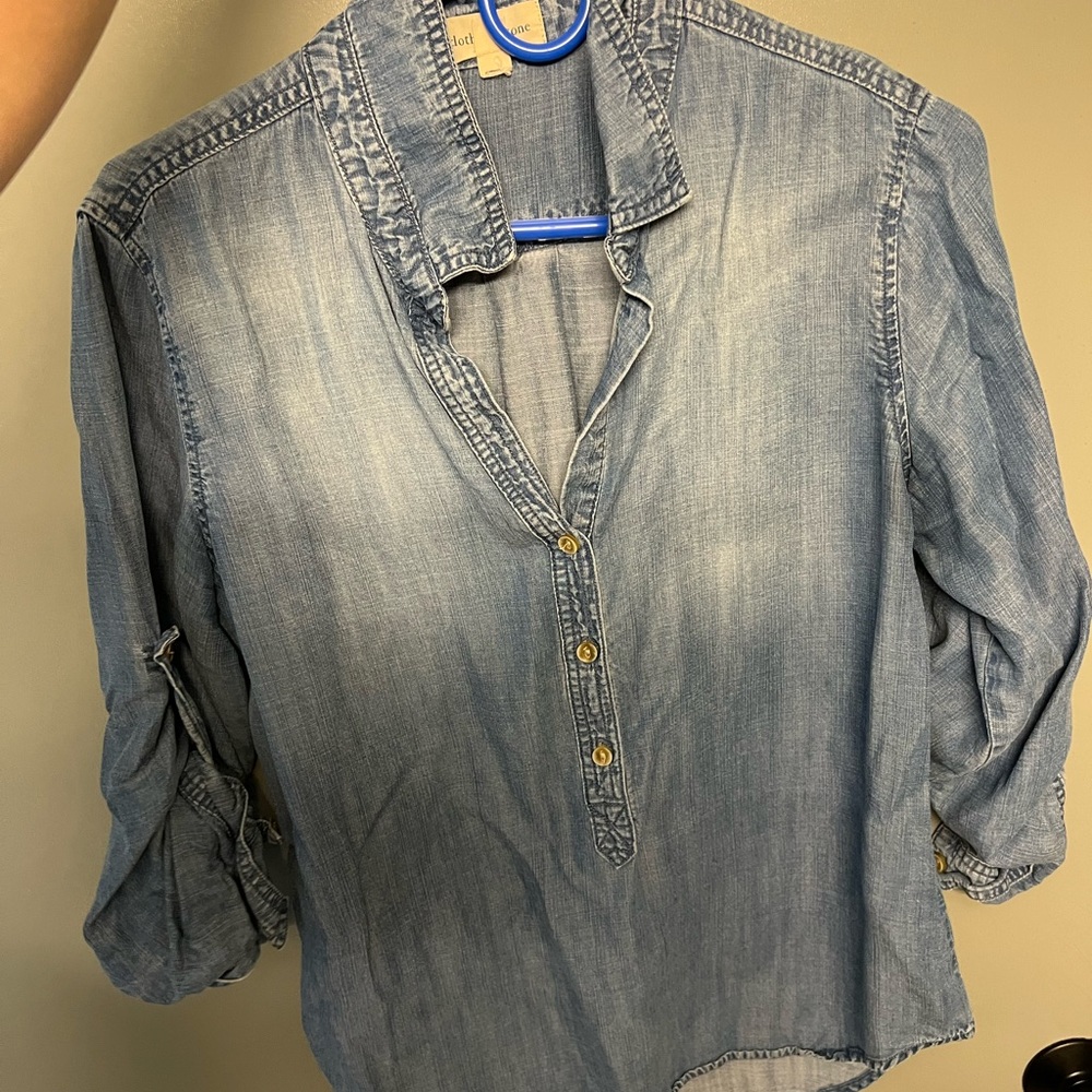Cloth & Stone Chambray shirt